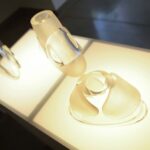 12.05.2021. Kielce. Wystawa ''Szkło z kolekcji BWA Sandomierz'' / Wiktor Taszłow / Radio Kielce