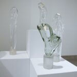 12.05.2021. Kielce. Wystawa ''Szkło z kolekcji BWA Sandomierz'' / Wiktor Taszłow / Radio Kielce