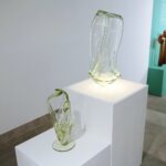 12.05.2021. Kielce. Wystawa ''Szkło z kolekcji BWA Sandomierz'' / Wiktor Taszłow / Radio Kielce