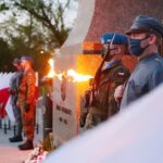 12.05.2021. Kielce. Obchody 86. rocznicy śmierci Marszałka Józefa Piłsudskiego / Wiktor Taszłow / Radio Kielce