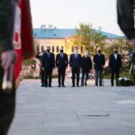 12.05.2021. Kielce. Obchody 86. rocznicy śmierci Marszałka Józefa Piłsudskiego / Wiktor Taszłow / Radio Kielce