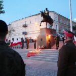 12.05.2021. Kielce. Obchody 86. rocznicy śmierci Marszałka Józefa Piłsudskiego / Wiktor Taszłow / Radio Kielce