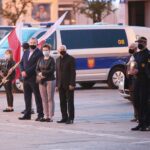 12.05.2021. Kielce. Obchody 86. rocznicy śmierci Marszałka Józefa Piłsudskiego / Wiktor Taszłow / Radio Kielce