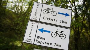 14.05.2021 Ameliówka. Trasa dla rowerzystów / Wiktor Taszłow / Radio Kielce