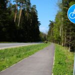 14.05.2021 Święta Katarzyna - Bodzentyn. Trasa dla rowerzystów / Wiktor Taszłow / Radio Kielce