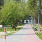 14.05.2021 Cedzyna. Trasa dla rowerzystów / Wiktor Taszłow / Radio Kielce