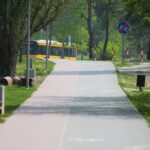 14.05.2021 Cedzyna. Trasa dla rowerzystów / Wiktor Taszłow / Radio Kielce