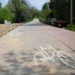 14.05.2021 Cedzyna. Trasa dla rowerzystów / Wiktor Taszłow / Radio Kielce