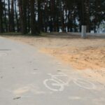 14.05.2021 Cedzyna. Trasa dla rowerzystów / Wiktor Taszłow / Radio Kielce