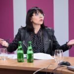 14.05.2021. Kielce. Obrady jurorów konkursu „Tak widzę świat, tak go czuję – rok później”. Na zdjęciu: Ewa Nowak - zastępca dyrektora biura wojewody / Wiktor Taszłow / Radio Kielce