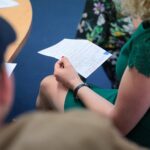 14.05.2021. Kielce. Obrady jurorów konkursu „Tak widzę świat, tak go czuję – rok później” / Wiktor Taszłow / Radio Kielce