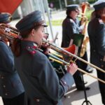 15.05.2021. Kielce. Punkt szczepień przed Świętokrzyskim Urzędem Wojewódzkim / Wiktor Taszłow / Radio Kielce