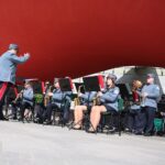 15.05.2021. Kielce. Punkt szczepień przed Świętokrzyskim Urzędem Wojewódzkim / Wiktor Taszłow / Radio Kielce