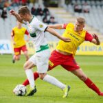 15.05.2021. Kielce. 30. kolejka Fortuna 1 Ligi: Korona Kielce - GKS Bełchatów / Wiktor Taszłow / Radio Kielce