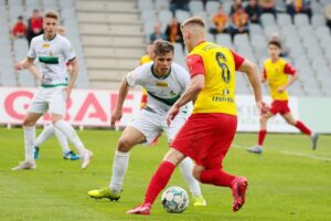 15.05.2021. Kielce. 30. kolejka Fortuna 1 Ligi: Korona Kielce - GKS Bełchatów / Wiktor Taszłow / Radio Kielce