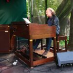 15.05.2021. Kielce. Otwarcie Muzeum Laurensa Hammonda. Na zdjęciu: Józef Skrzek, założyciel zespołu SBB / Wiktor Taszłow / Radio Kielce