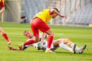 15.05.2021. Kielce. 30. kolejka Fortuna 1 Ligi: Korona Kielce - GKS Bełchatów / Wiktor Taszłow / Radio Kielce