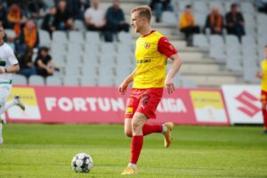 15.05.2021. Kielce. 30. kolejka Fortuna 1 Ligi: Korona Kielce - GKS Bełchatów / Wiktor Taszłow / Radio Kielce