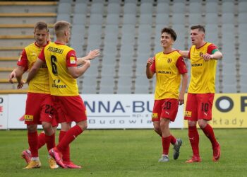 15.05.2021. Kielce. 30. kolejka Fortuna 1 Ligi: Korona Kielce - GKS Bełchatów / Wiktor Taszłow / Radio Kielce