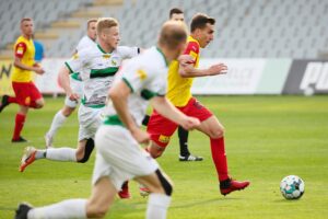 15.05.2021. Kielce. 30. kolejka Fortuna 1 Ligi: Korona Kielce - GKS Bełchatów / Wiktor Taszłow / Radio Kielce