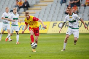 15.05.2021. Kielce. 30. kolejka Fortuna 1 Ligi: Korona Kielce - GKS Bełchatów / Wiktor Taszłow / Radio Kielce