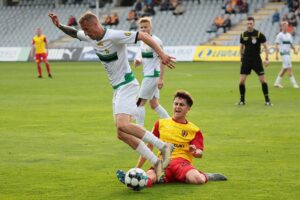 15.05.2021. Kielce. 30. kolejka Fortuna 1 Ligi: Korona Kielce - GKS Bełchatów / Wiktor Taszłow / Radio Kielce