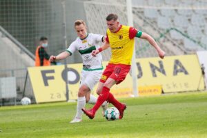 15.05.2021. Kielce. 30. kolejka Fortuna 1 Ligi: Korona Kielce - GKS Bełchatów / Wiktor Taszłow / Radio Kielce