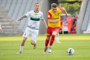 15.05.2021. Kielce. 30. kolejka Fortuna 1 Ligi: Korona Kielce - GKS Bełchatów / Wiktor Taszłow / Radio Kielce