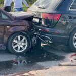 02.06.2021. Kielce. Wypadek na ulicy Krakowskiej / Wiktor Taszłow / Radio Kielce