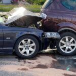 02.06.2021. Kielce. Wypadek na ulicy Krakowskiej / Wiktor Taszłow / Radio Kielce