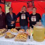 13.06.2021. Staszów. Piknik charytatywny nad jeziorami golejowskimi. Na zdjęciu członkinie Stowarzyszenia „Nasze Rytwiany” (od lewej): Maria  Woźniak , Jadwiga Stawiarz, Łucja Różak-Paluch,  Aneta Dorosińska , Aneta Gondek Staneta / Grażyna Szlęzak-Wójcik / Radio Kielce