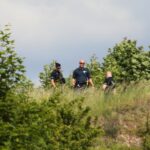 10.06.2021 Kielce. Przeszukiwania Kadzielni po zgłoszeniu o próbie samobójczej / Wiktor Taszłow / Radio Kielce