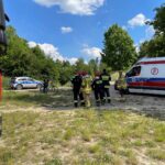 10.06.2021 Kielce. Przeszukiwania Kadzielni po zgłoszeniu o próbie samobójczej / Wiktor Taszłow / Radio Kielce