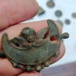 08.06.2021. Maleniec. Nowe eksponaty, które odkryli członkowie stowarzyszenia historycznego „Pasja” / Radosław Nowek