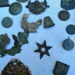 08.06.2021. Maleniec. Nowe eksponaty, które odkryli członkowie stowarzyszenia historycznego „Pasja” / Radosław Nowek