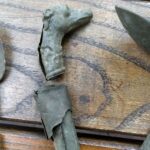 08.06.2021. Maleniec. Nowe eksponaty, które odkryli członkowie stowarzyszenia historycznego „Pasja” / Radosław Nowek