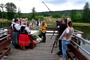 12.06.2021. Ciekoty. Nagrania do koncertu online "Śpiewy spod Radostowej" / Centrum Edukacji i Kultury "Szklany Dom" / Facebook