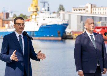 11.06.2021 Szczecin.  Wizyta Premiera Mateusza Morawieckiego / Robert Stachnik / Radio Szczecin