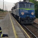 24.06.2021. Piekoszów. Potrącenie przez pociąg / OSP KSRG Piekoszów