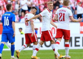 08.06.2021 Poznań Mecz towarzyski Polska - Islandia / PAP/Jakub Kaczmarczyk