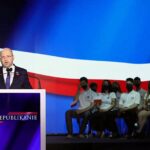 Warszawa, 20.06.2021. Europoseł PiS Adam Bielan podczas Zjazdu Republikańskiego, na którym zaprezentowano nową inicjatywę polityczną / Tomasz Gzell / PAP