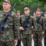 27.06.2021. Kielce. Przysięga świętokrzyskich terytorialsów / ppor. Daniel Woś / Zespół prasowy 10. Świętokrzyskiej Brygady OT