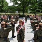 27.06.2021. Kielce. Przysięga świętokrzyskich terytorialsów / ppor. Daniel Woś / Zespół prasowy 10. Świętokrzyskiej Brygady OT