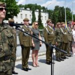 27.06.2021. Kielce. Przysięga świętokrzyskich terytorialsów / ppor. Daniel Woś / Zespół prasowy 10. Świętokrzyskiej Brygady OT