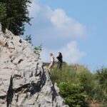 10.06.2021 Kielce. Przeszukiwania Kadzielni po zgłoszeniu o próbie samobójczej / Wiktor Taszłow / Radio Kielce