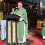 04.06.2021. Sandomierz. Msza św. w katedrze. Na zdjęciu: Krzysztof  Nitkiewicz - biskup sandomierski / Grażyna Szlęzak-Wójcik / Radio Kielce