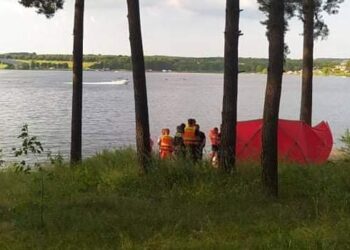 20.06.2021. Chańcza. Akcja ratunkowa / KPP Staszów