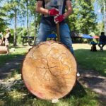 19.06.2021 Maleniec. Warsztaty z bartnictwa / Magdalena Galas-Klusek / Radio Kielce