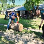 19.06.2021 Maleniec. Warsztaty z bartnictwa / Magdalena Galas-Klusek / Radio Kielce