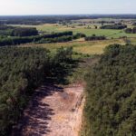 21.06.2021. Czarnca, Włoszczowa. Budowa łącznicy kolejowej Czarnca - Włoszczowa Północ / Jarosław Kubalski / Radio Kielce